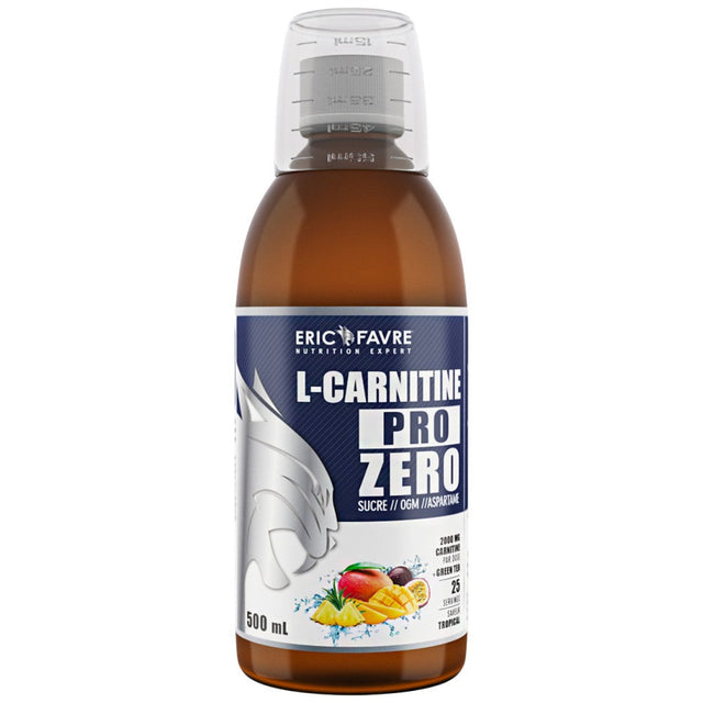 L-Carnitine Pro Zero Liquid - 500 мл  Eric Favre - Nutra Best Bulgaria