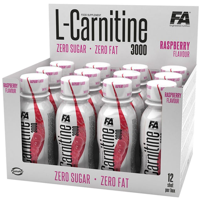 L-Carnitine Shot 3000 - 12 x 100 мл  FA Nutrition - Nutra Best Bulgaria