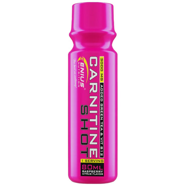 L-Carnitine Shot 3000 - 80 мл  Genius Nutrition - Nutra Best Bulgaria