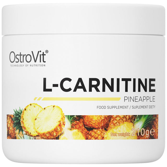 L-Carnitine Tartrate Powder / Flavored 210 грама  OstroVit - Nutra Best Bulgaria
