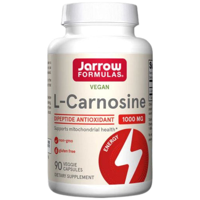 L-Carnosine - 90 капсули  Jarrow Formulas - Nutra Best Bulgaria