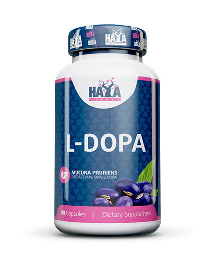 L-DOPA /Mucuna Pruriens Extract/ 90 Caps.  Haya Labs - Nutra Best Bulgaria