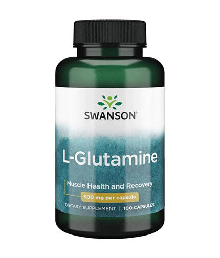 L-Glutamine 500 mg - 100 капсули  Swanson - Nutra Best Bulgaria