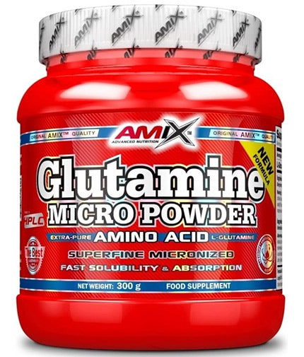 L-Glutamine Powder - 0.300 кг  AMIX - Nutra Best Bulgaria