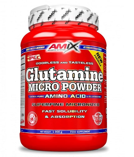 L-Glutamine Powder - 1.00 кг  AMIX - Nutra Best Bulgaria