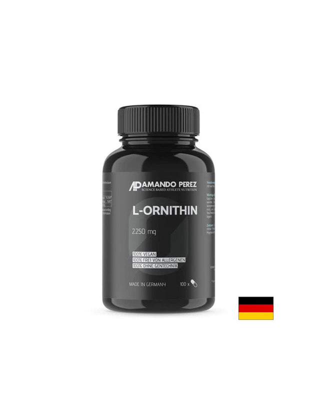 Детоксикация - L-орнитин (L-Ornithin) Amando Perez, 100 капсули  Vitabay - Nutra Best Bulgaria