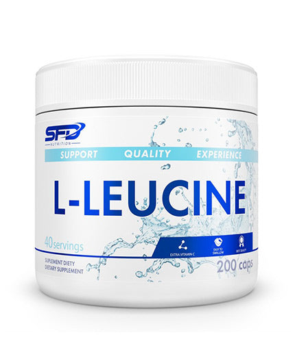 L-Leucine / 200 Caps  SFD - Nutra Best Bulgaria