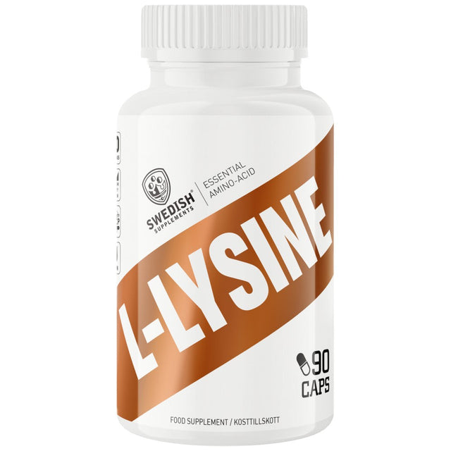 L-Lysine 500 mg - 90 капсули  Swedish Supplements - Nutra Best Bulgaria