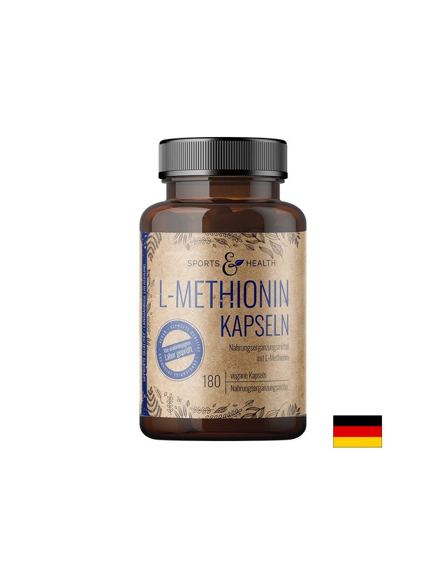 Нервна система - Л-Метионин (L-Methionin) 500mg, 180 капсули Sports & Health Solutions  Sports & Health Solutions - Nutra Best Bulgaria