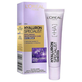 L´Oréal - Hyaluron Specialist Replumping Moisturizing Care Eye Cream - 15ml  L´Oréal - Nutra Best Bulgaria