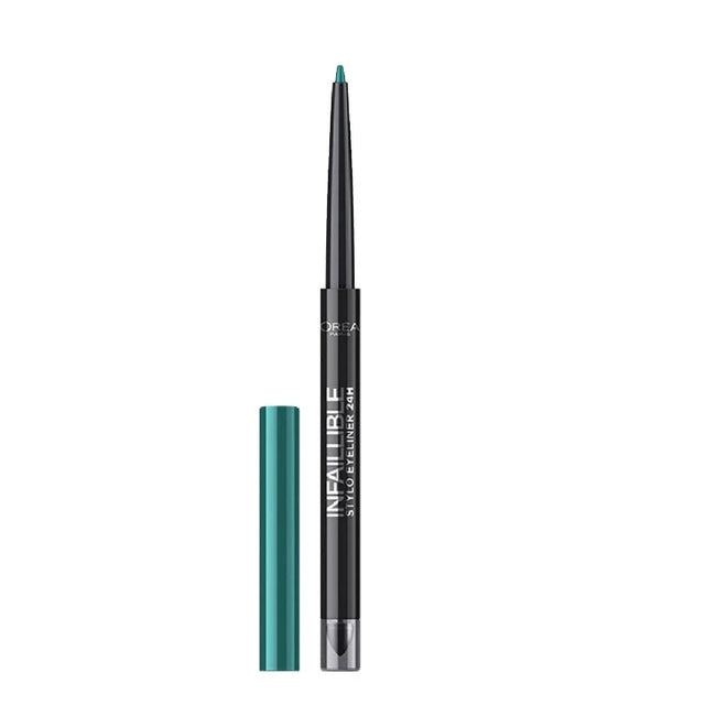 L'Oreal Paris, Infaillible 24H , Waterproof, Contour, Gel Pencil Eyeliner, 313, Irresistible Kaki, 10 g  L`Oreal Paris - Nutra Best Bulgaria
