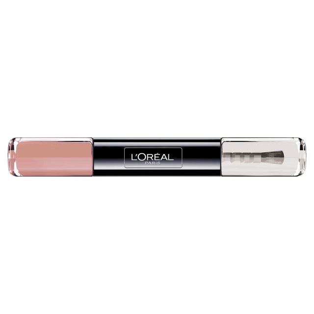L'Oreal Paris, Infallible, Gel-Effect, Nail Polish 2-In-1, 012, Forever Mink, 2 x, 5 ml  L`Oreal Paris - Nutra Best Bulgaria