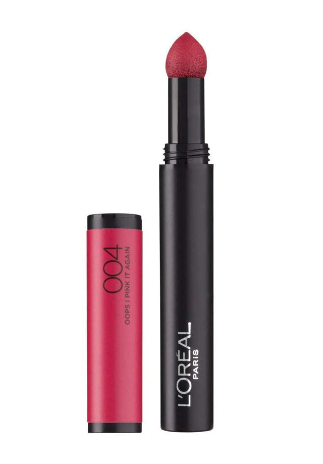L'Oreal Paris,  Infallible Matte Max, Liquid Lipstick, 004, Oops I Pink It Again Pink, 11 g  L`Oreal Paris - Nutra Best Bulgaria