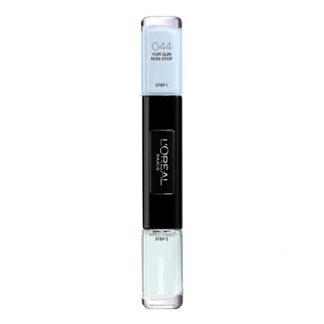 L'Oreal Paris, Infallible, Nail Polish 2-In-1, 44, Yum Gum Non-Stop, 2 x, 5 ml  L`Oreal Paris - Nutra Best Bulgaria