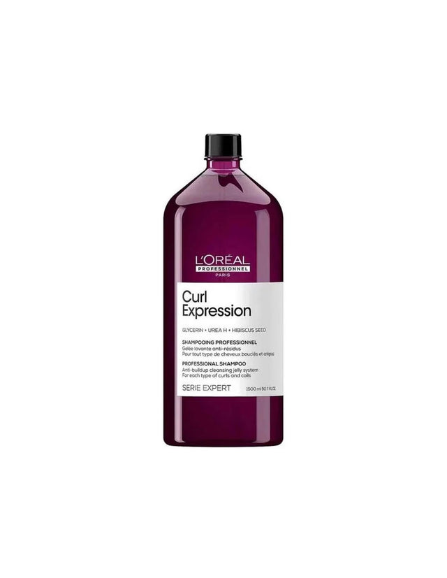 L'Oreal Professionnel, Serie Expert Curl Expression, Glycerin + Urea H + Hibiscus Seed, Hair Shampoo, Clarifying, 1500 ml  L`Oreal Professionnel - Nutra Best Bulgaria