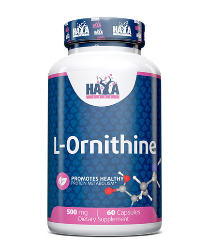 L-Ornithine 500 mg / 60 Caps  HAYA LABS - Nutra Best Bulgaria