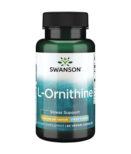L-Ornithine 500 mg - 60 капсули  Swanson - Nutra Best Bulgaria