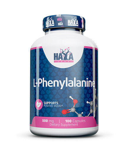 L-Phenylalanine 500mg / 100 Caps  Haya Labs - Nutra Best Bulgaria