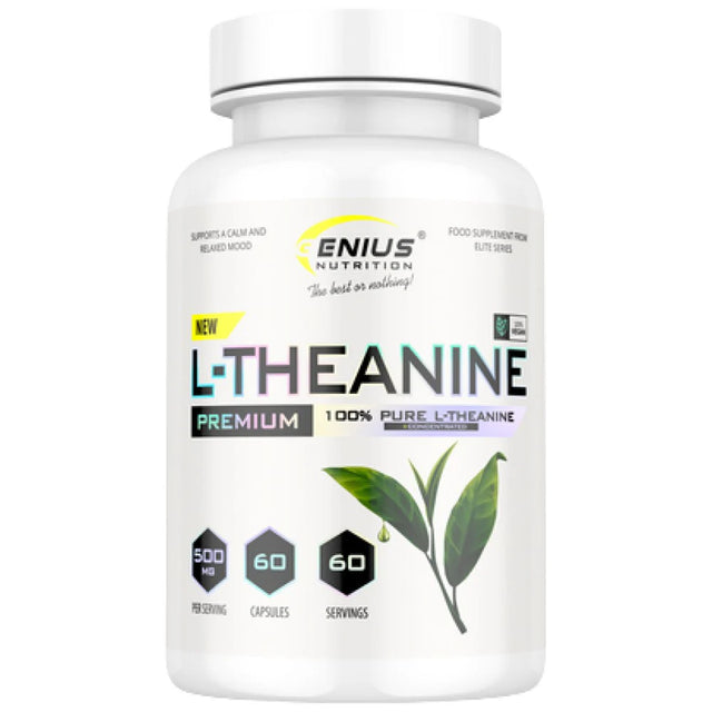 L-Theanine 500 mg - 60 капсули - Nutra Best