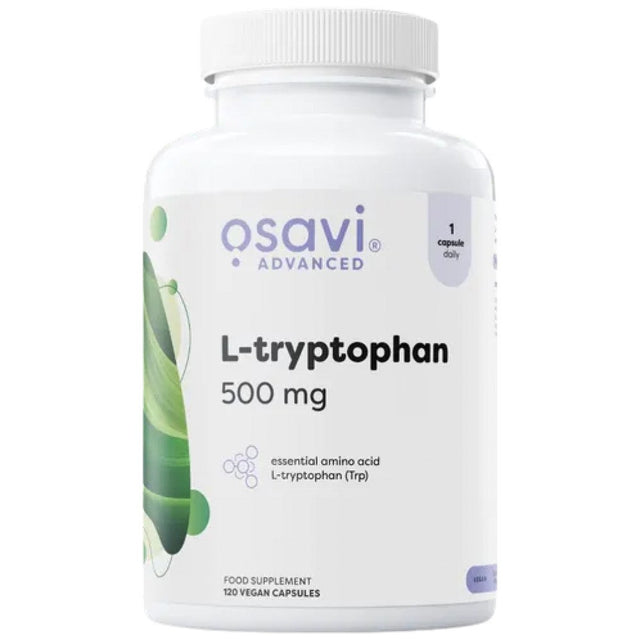L-Tryptophan 500 mg - 120 капсули  Osavi - Nutra Best Bulgaria