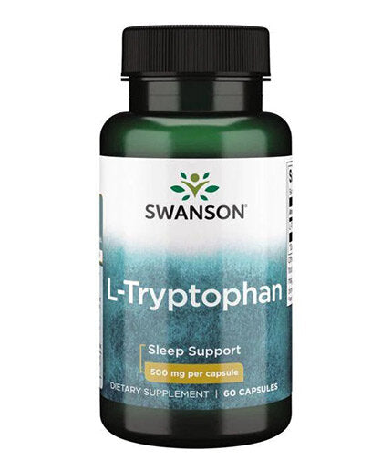 L-Tryptophan 500 mg / 60 Caps - 0  Swanson - Nutra Best Bulgaria
