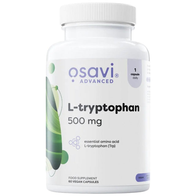L-Tryptophan 500 mg - 60 капсули  Osavi - Nutra Best Bulgaria