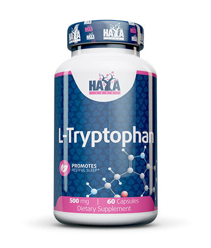 L-Tryptophan 500mg / 60 Caps  Haya Labs - Nutra Best Bulgaria