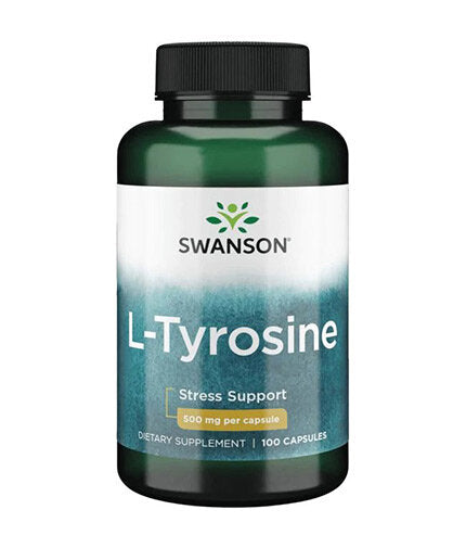 L-Tyrosine 500 mg - 100 капсули  Swanson - Nutra Best Bulgaria