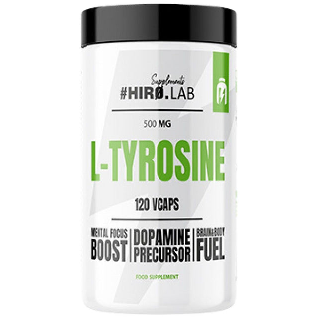 L-Tyrosine 500 mg - 120 капсули  Hero.Lab - Nutra Best Bulgaria