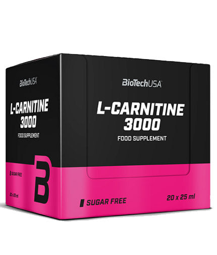 L-carnitine 3000 / 1 Amp.  BioTech USA - Nutra Best Bulgaria