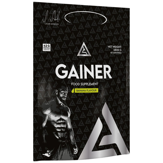 LA Gainer | High-Protein Mass Gainer with Creatine & Men's Herbal Complex - 6800 грама  Lazar Angelov Nutrition - Nutra Best Bulgaria