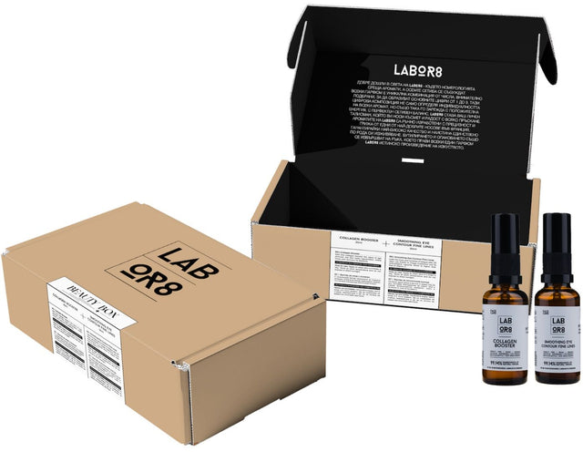 LABOR8 Collagen Booster 30 ml + Smoothing Eye Contour Fine Lines 30 ml  LABOR8 - Nutra Best Bulgaria