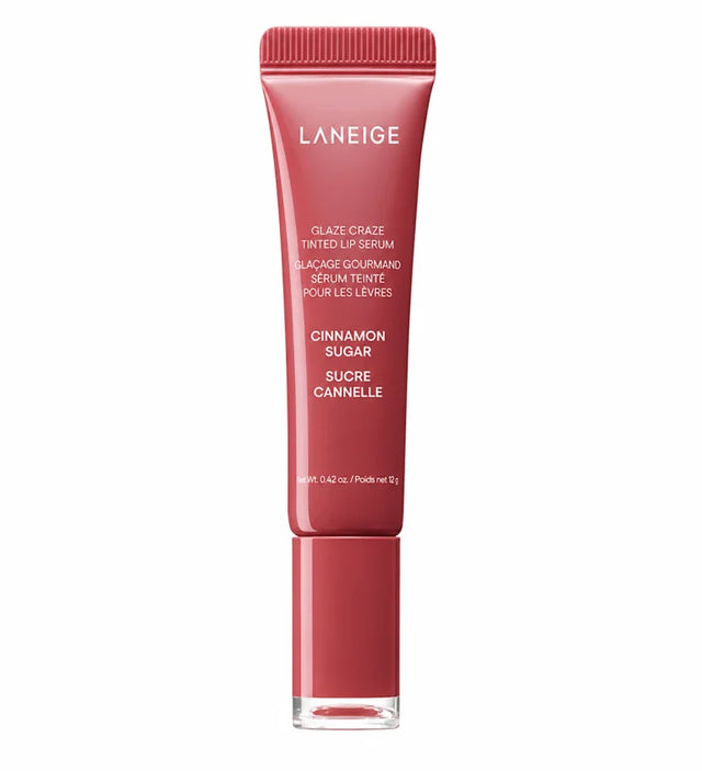 LANEIGE – Glaze Craze Tinted Lip Serum (Cinnamon Sugar), 12g  LANEIGE - Nutra Best Bulgaria