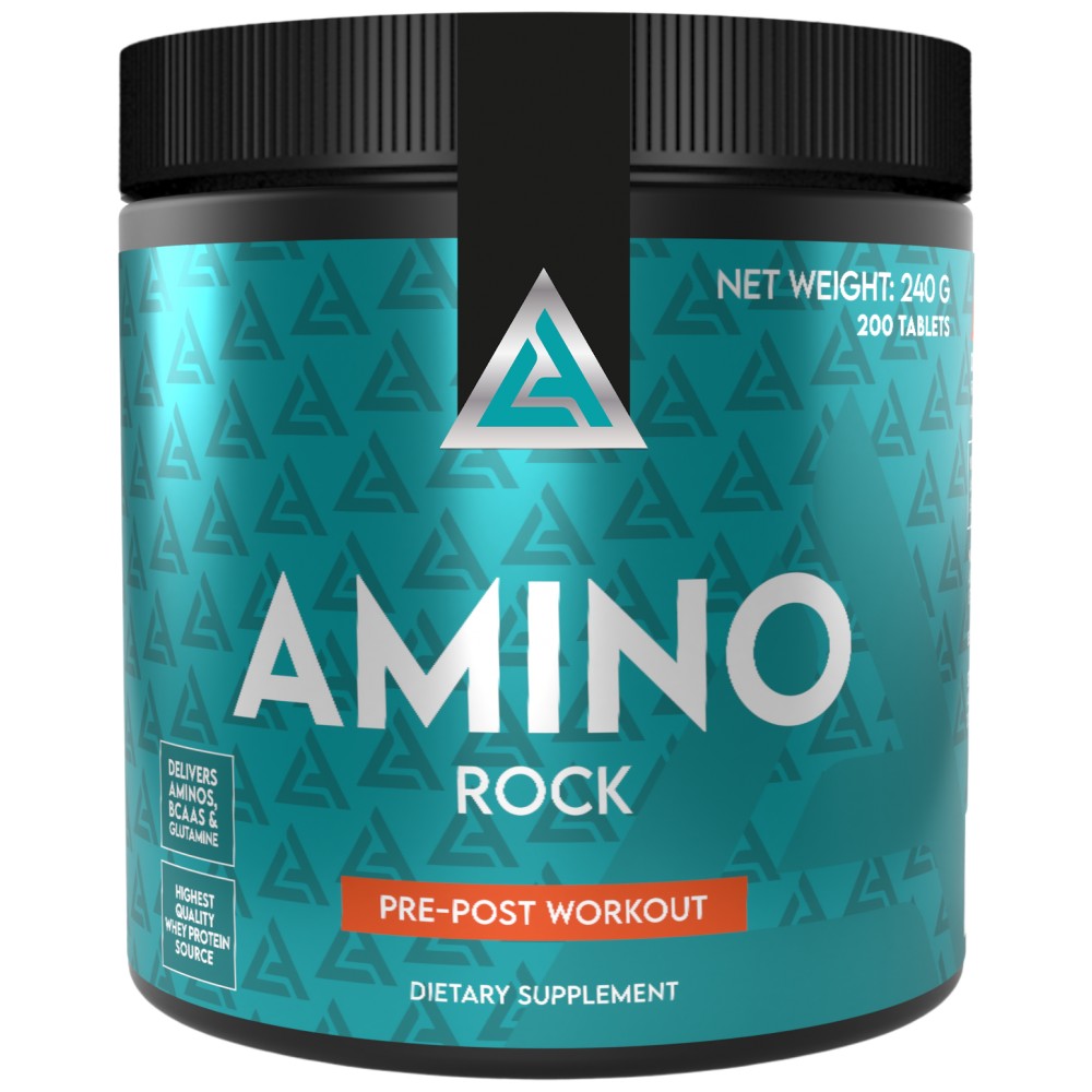 LA  Amino Rock | Whey Amino Tablets - 200 Таблетки  Lazar Angelov Nutrition - Nutra Best Bulgaria
