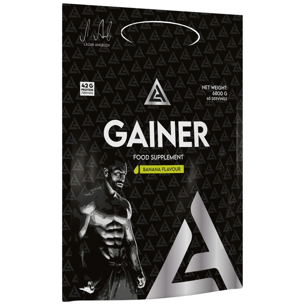 LA Gainer | High-Protein Mass Gainer with Creatine & Men's Herbal Complex - 6800 грама  Lazar Angelov Nutrition - Nutra Best Bulgaria