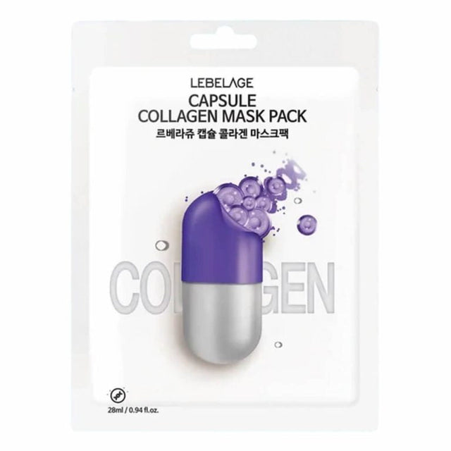 LEBELAGE - Capsule Collagen Mask Pack, 28ml, 1pc  LEBELAGE - Nutra Best Bulgaria