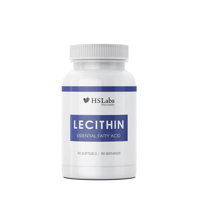 LECITHIN 1200 mg - 90 дражета  HS LABS - Nutra Best Bulgaria