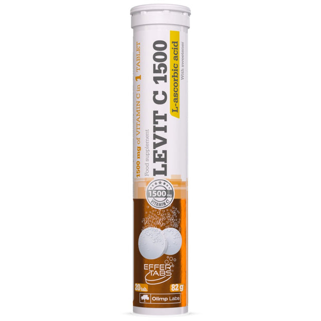 Levit C 1500 20 ефервесцентни таблетки - Nutra Best Bulgaria