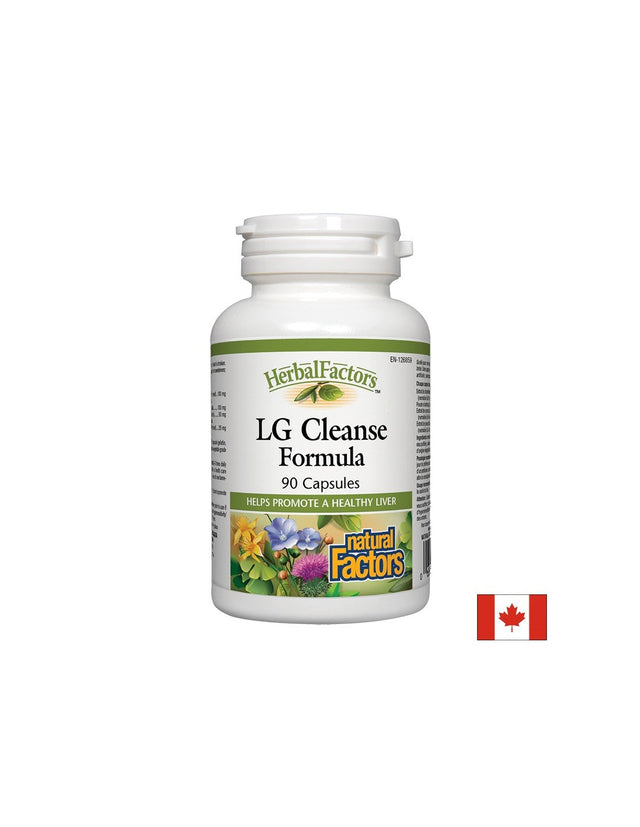 LG Cleanse Formula 325 mg - 90 капсули  Natural Factors - Nutra Best Bulgaria
