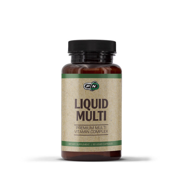 LIQUID MULTI - 90 Liquid Capsules  Pure Nutrition - Nutra Best Bulgaria