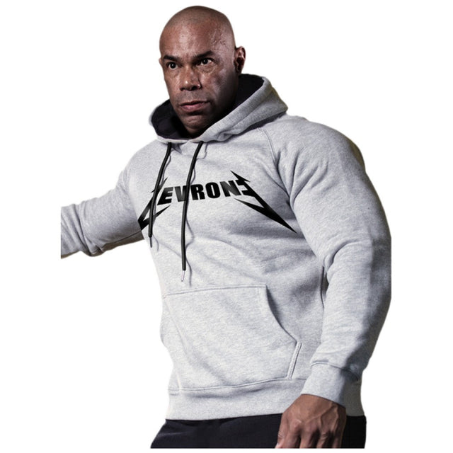 Мъжки суичър / LM Hoodie Legendary - Grey  Kevin Levrone - Nutra Best Bulgaria