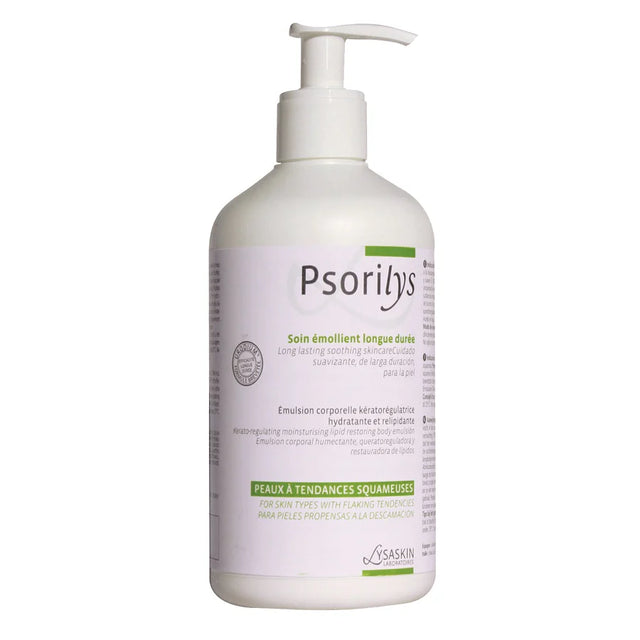 Lab Lysaskin, Psorilys, Protects & Hydrates, Body Emulsion, 500 ml  Lab Lysaskin - Nutra Best Bulgaria
