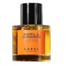 Label - Maltol & Cinnamon EDP - 50ml  Label - Nutra Best Bulgaria