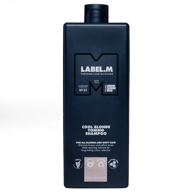 Label.m - Cool Blonde Toning Shampoo - 1000ml  Label.M - Nutra Best Bulgaria