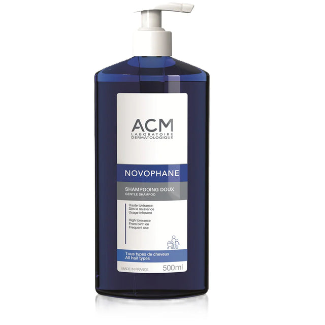 Laboratoire ACM, Novophane, Hair Shampoo, Gentle Cleansing, 500 ml  Laboratoire ACM - Nutra Best Bulgaria
