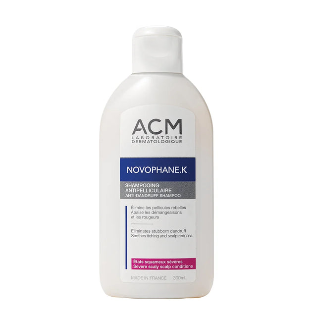 Laboratoire ACM, Novophane K, Hair Treatment Shampoo, Anti-Dandruff, Scalp With Dandruff, 300 ml  Laboratoire ACM - Nutra Best Bulgaria