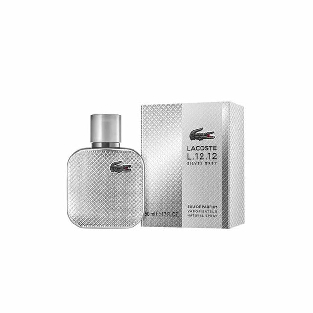 Lacoste L.12.12 Silver Grey Eau De Parfum Spray 50ml  LACOSTE - Nutra Best Bulgaria