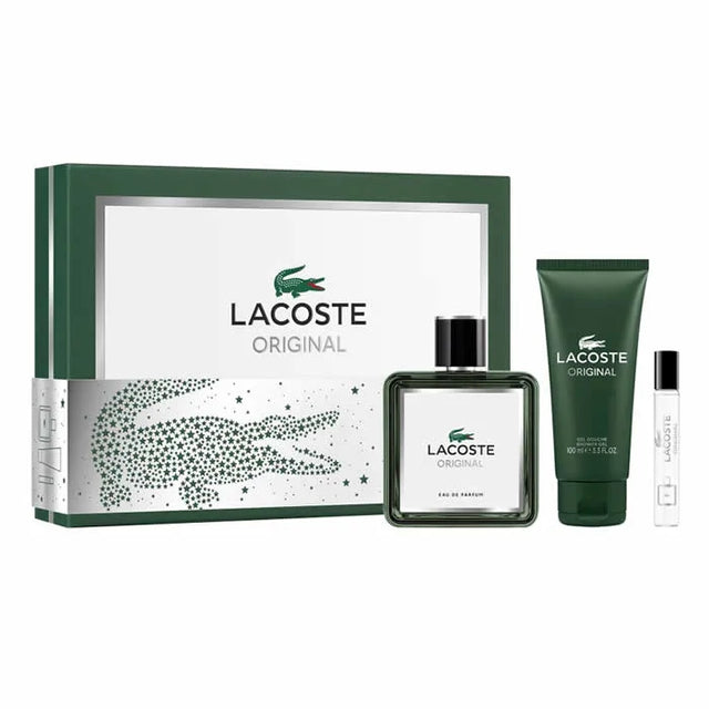 Lacoste Original Eau De Parfum Spray 100ml Set 3 Pieces  LACOSTE - Nutra Best Bulgaria