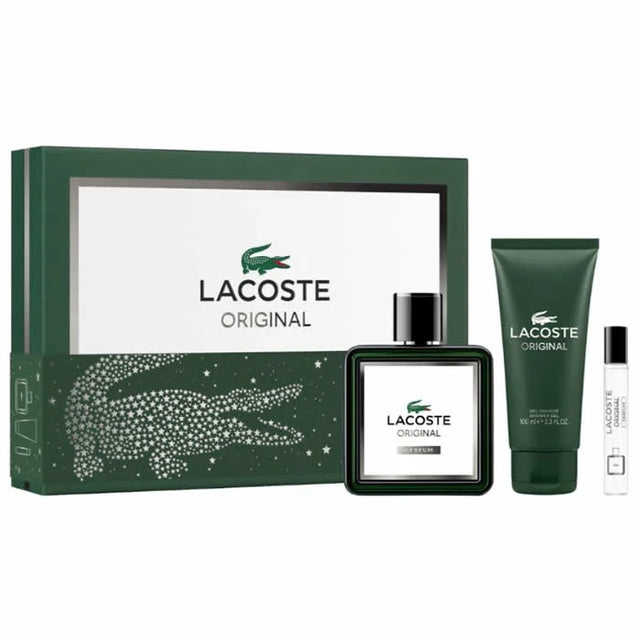 Lacoste Original Eau De Parfum Spray 100ml Set 3 Pieces  LACOSTE - Nutra Best Bulgaria