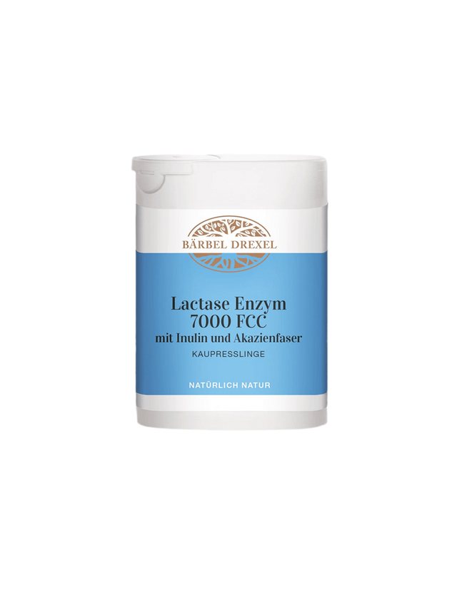 Lactase Enzym 7000 FCC mit Inulin und Akazienfaser/ Лактазен ензим, 75 дъвчащи таблетки Bärbel Drexel  Bärbel Drexel - Nutra Best Bulgaria